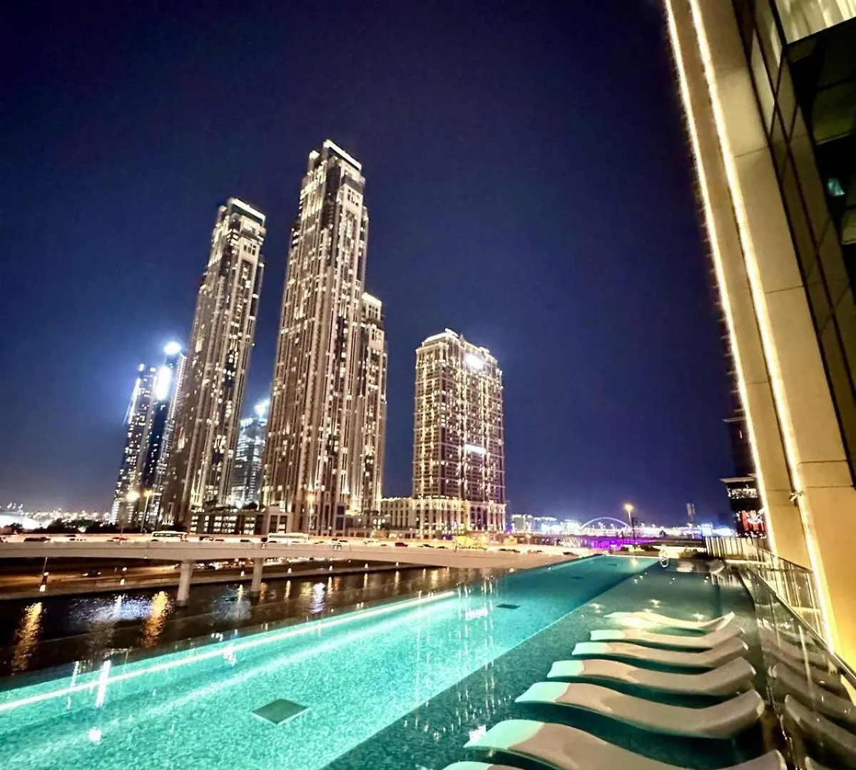 Urban Oasis - 2Br 6Pax - Infinity Pool & Near Metro Apartment Dubai